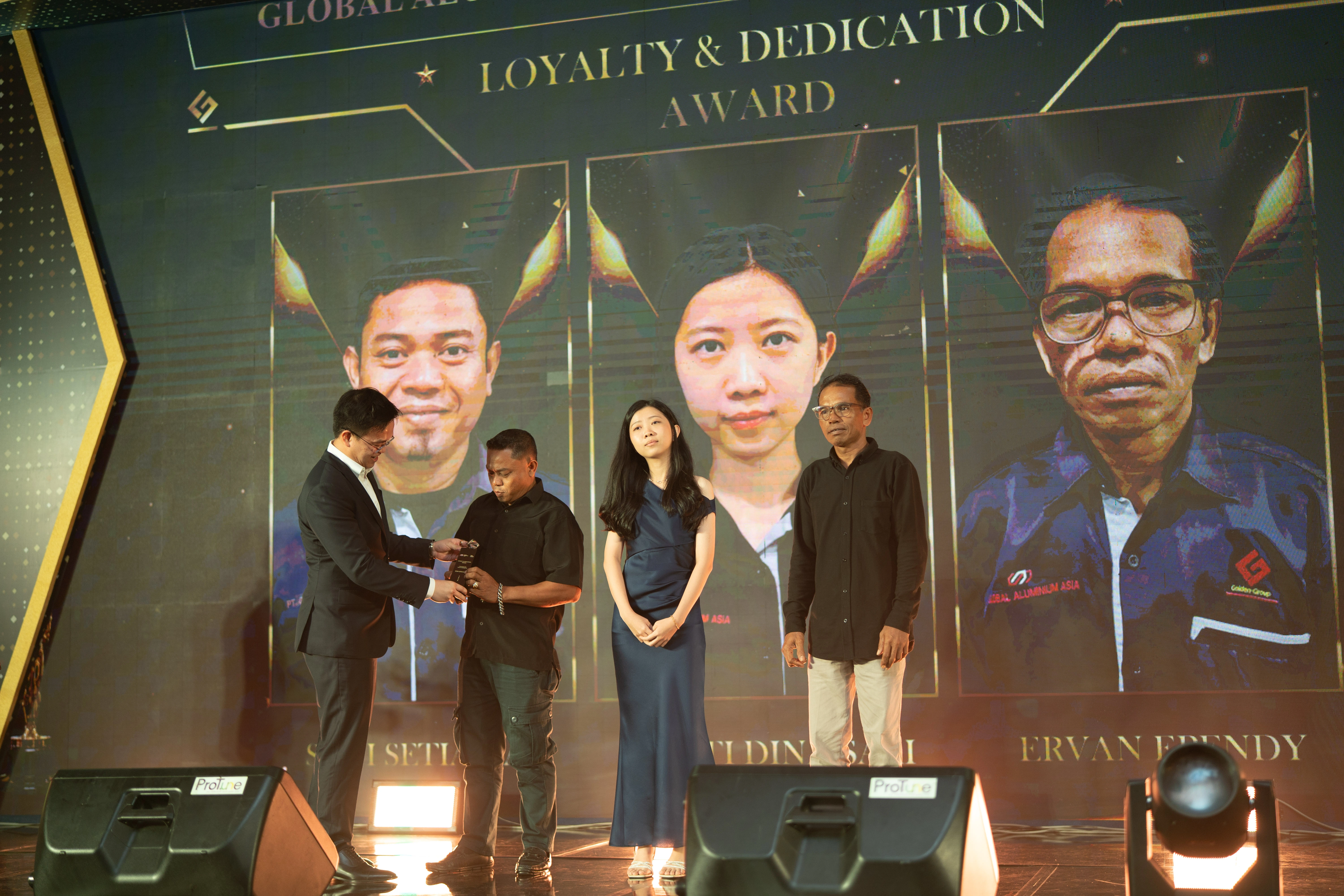 Award presentation