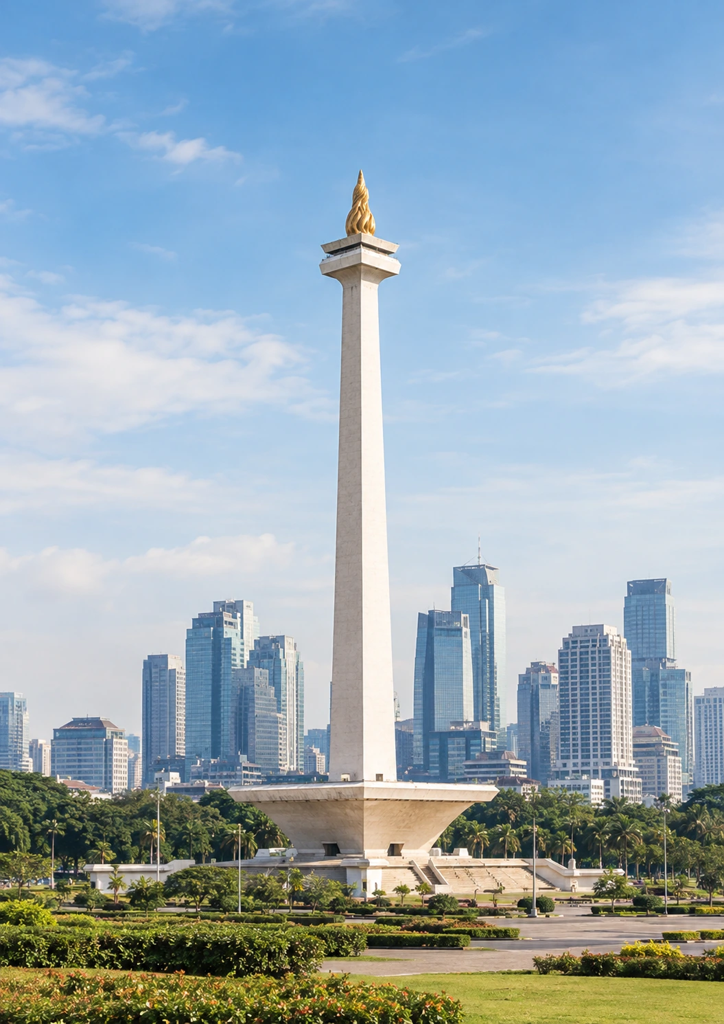 Jakarta city skyline