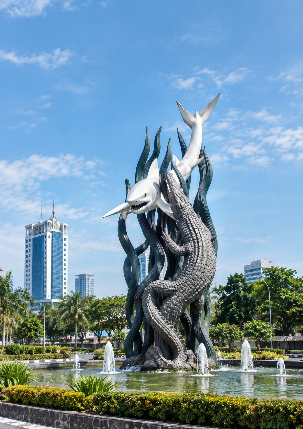 Surabaya city skyline
